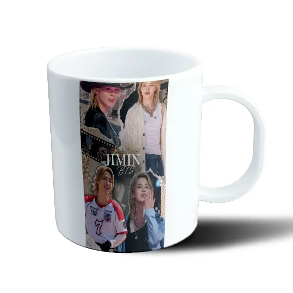 Taza de Plástico BTS Jimin Collage