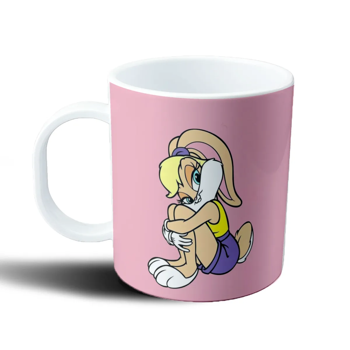 Taza de Plástico Looney Tunes Lola Bunny sentada - vista 2