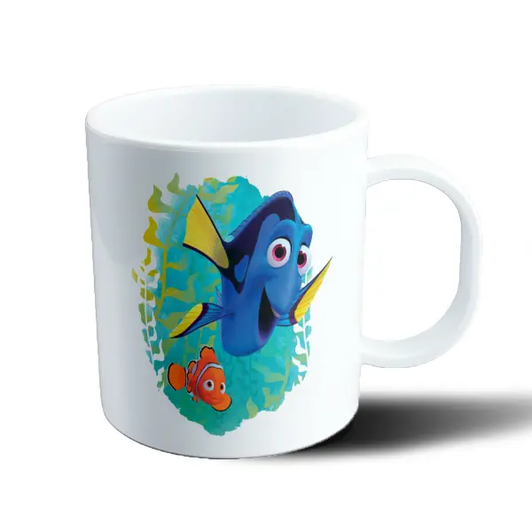 Taza de Plástico Buscando a Dory Dory y Nemo