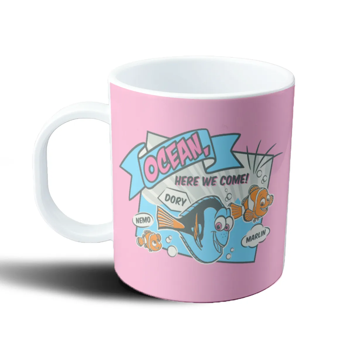 Taza de Plástico Buscando a Dory Ocean Here We Come - vista 2