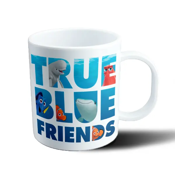 Taza de Plástico Buscando a Dory True Blue Friends