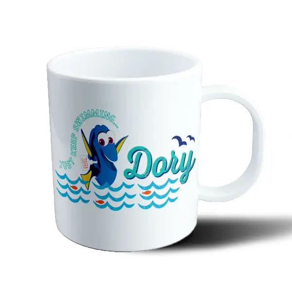 Taza de Plástico Buscando a Dory Just Keep Swimming