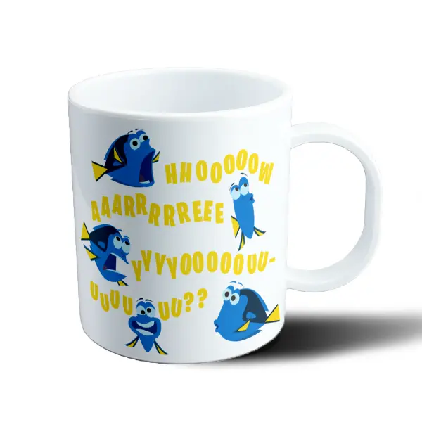 Taza de Plástico Buscando a Dory Dory Expresiones