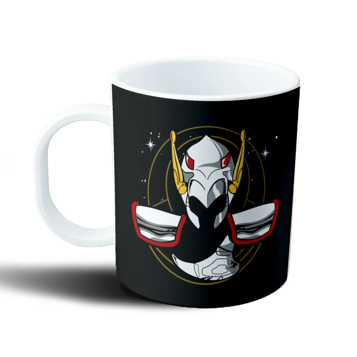 Taza de Plástico Caballeros del Zodiaco Seiya Casco - vista 2