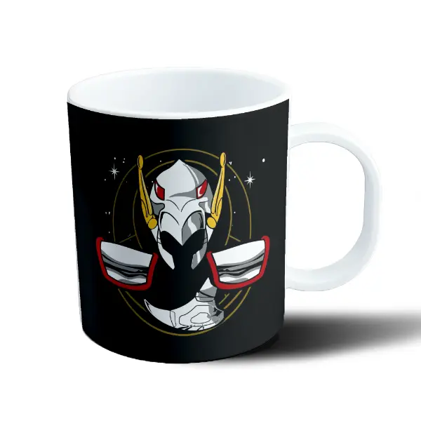Taza de Plástico Caballeros del Zodiaco Seiya Casco