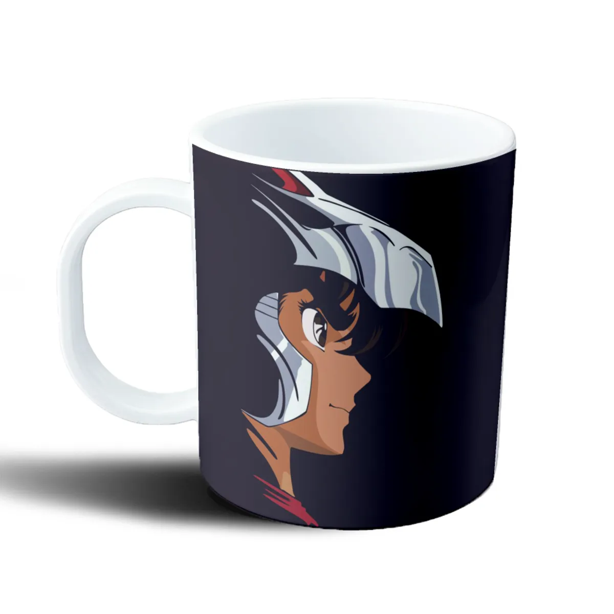 Taza de Plástico Caballeros del Zodiaco Seiya Perfil - vista 2