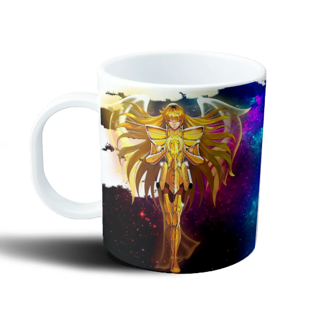 Taza de Plástico Caballeros del Zodiaco Shaka Virgo Armadura Dorada - vista 2
