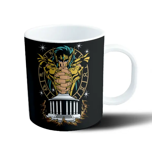 Taza de Plástico Caballeros del Zodiaco Shun de Virgo Santuario