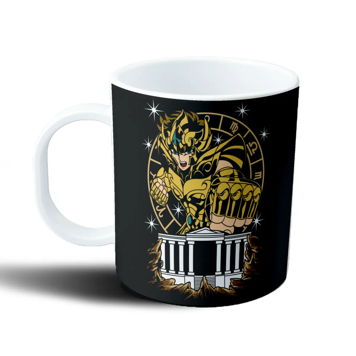 Taza de Plástico Caballeros del Zodiaco Shaka de Virgo - vista 2
