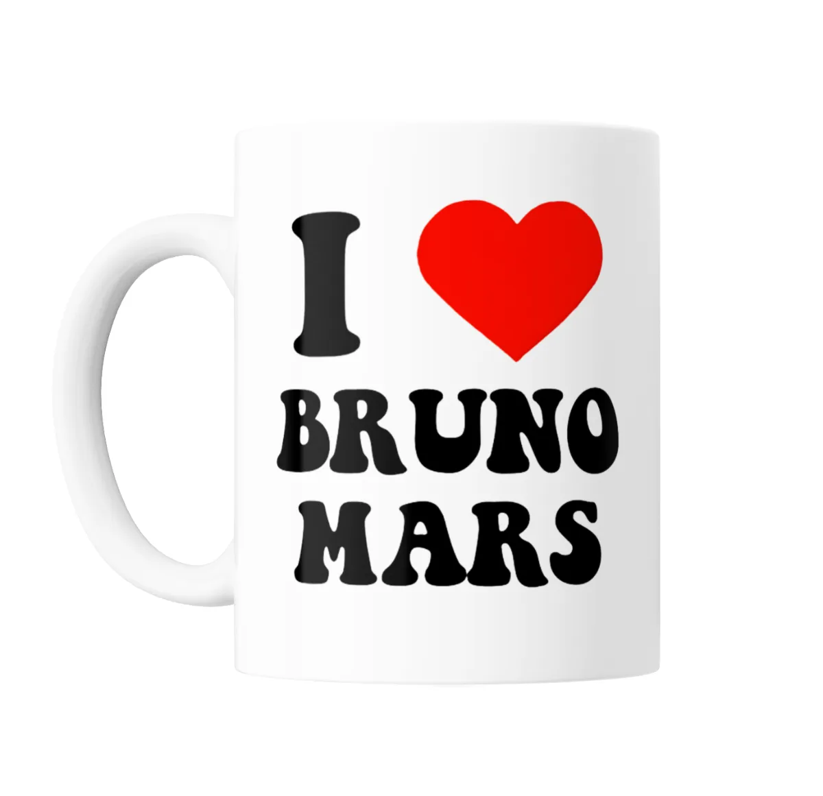 Taza de Cerámica Bruno Mars I Love Bruno Mars - vista 2