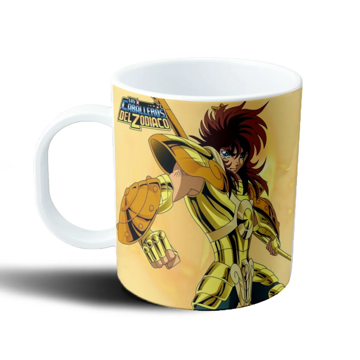 Taza de Plástico Caballeros del Zodiaco Caballero de Oro Leo - vista 2