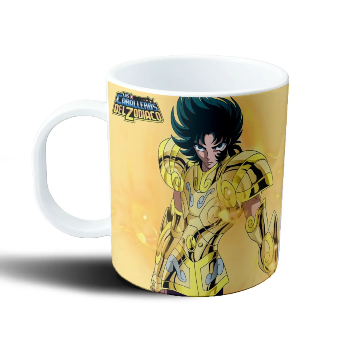Taza de Plástico Caballeros del Zodiaco Aiolia de Leo - vista 2