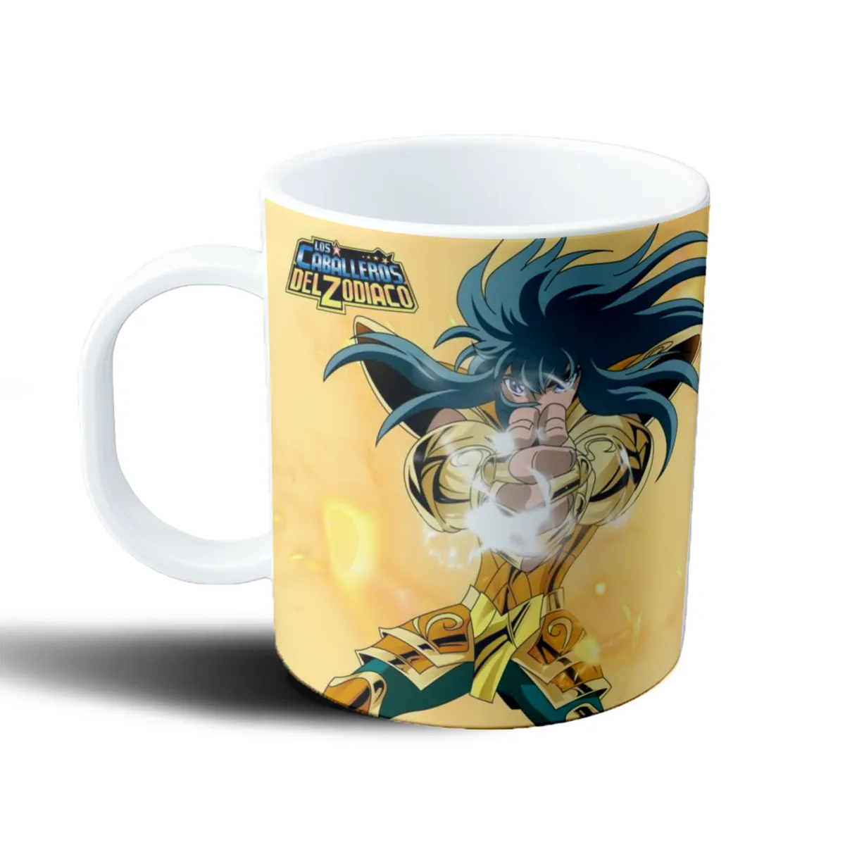 Taza de Plástico Caballeros del Zodiaco Caballero Dorado - vista 2