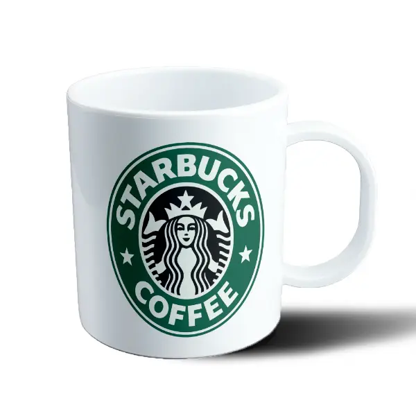 Taza de Plástico Starbucks Logo Sirena Coffee
