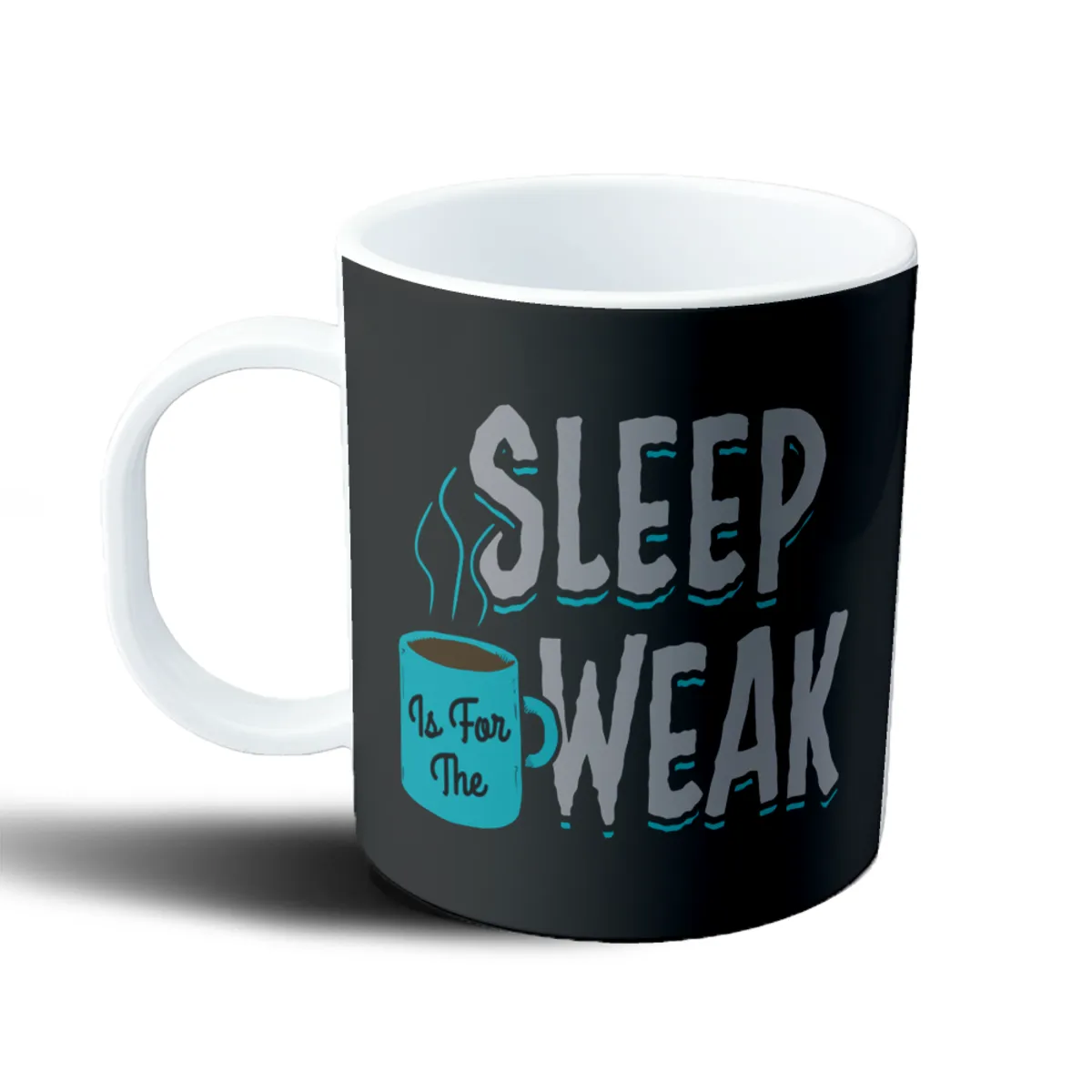 Taza de Plástico Sleep Is For The Weak Café - vista 2