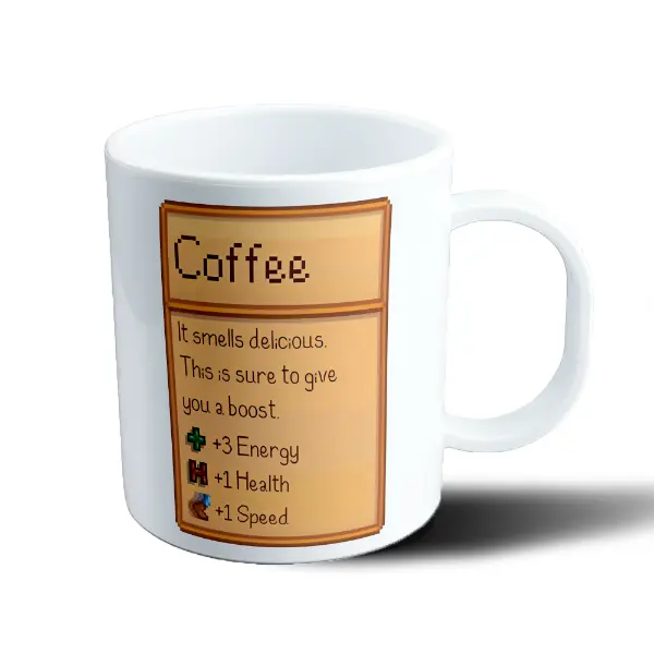 Taza de Plástico Stardew Valley Coffee