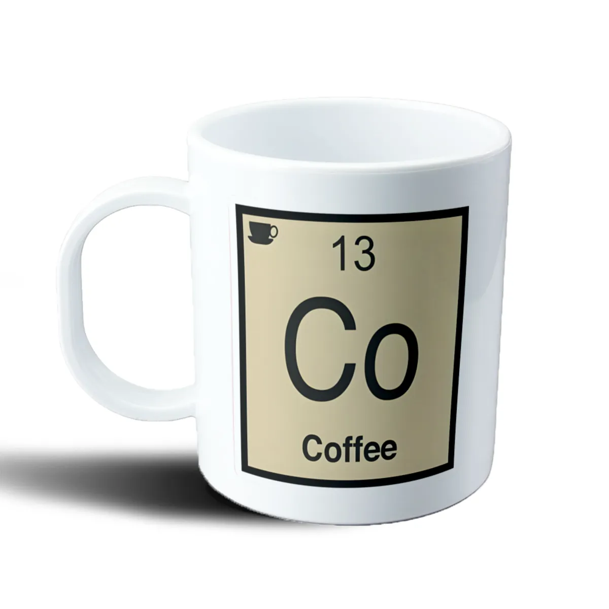 Taza de Plástico Café Tabla Periódica Elemento Co Coffee - vista 2