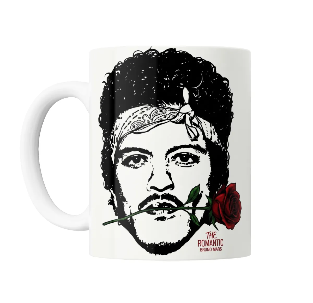 Taza de Cerámica Bruno Mars The Romantic Rosa - vista 2