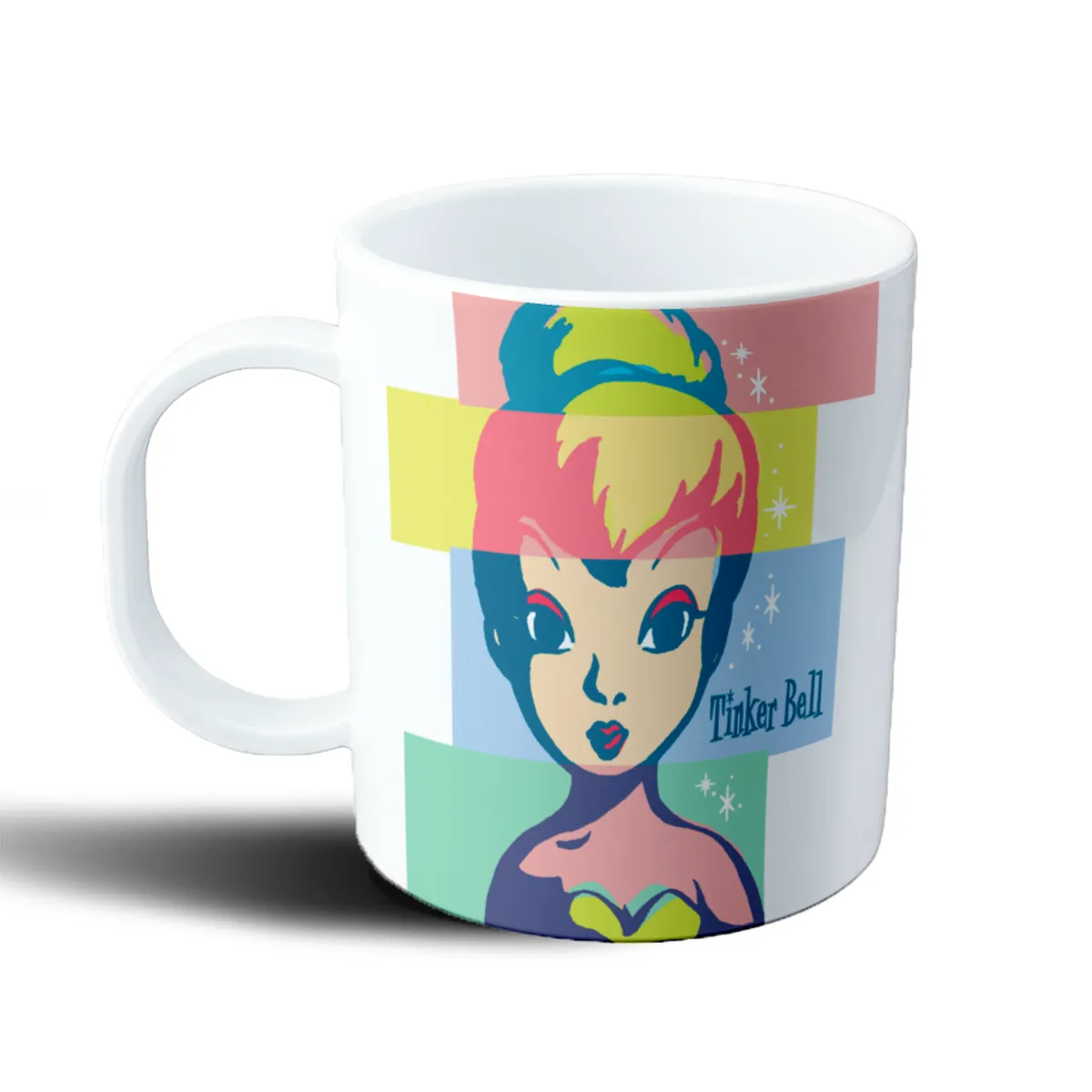 Taza de Plástico Campanita Pop Art - vista 2