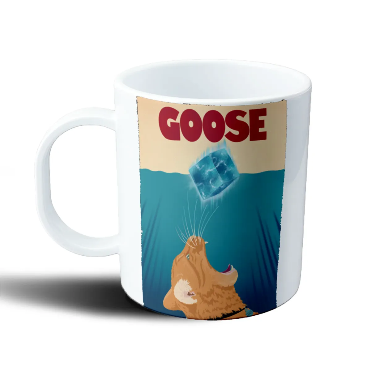 Taza de Plástico Capitana Marvel Goose Tiburón - vista 2