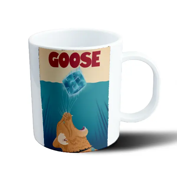 Taza de Plástico Capitana Marvel Goose Tiburón