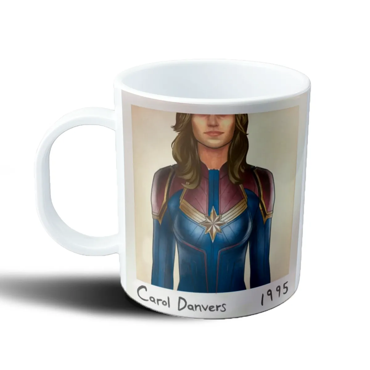 Taza de Plástico Capitana Marvel Carol Danvers 1995 - vista 2