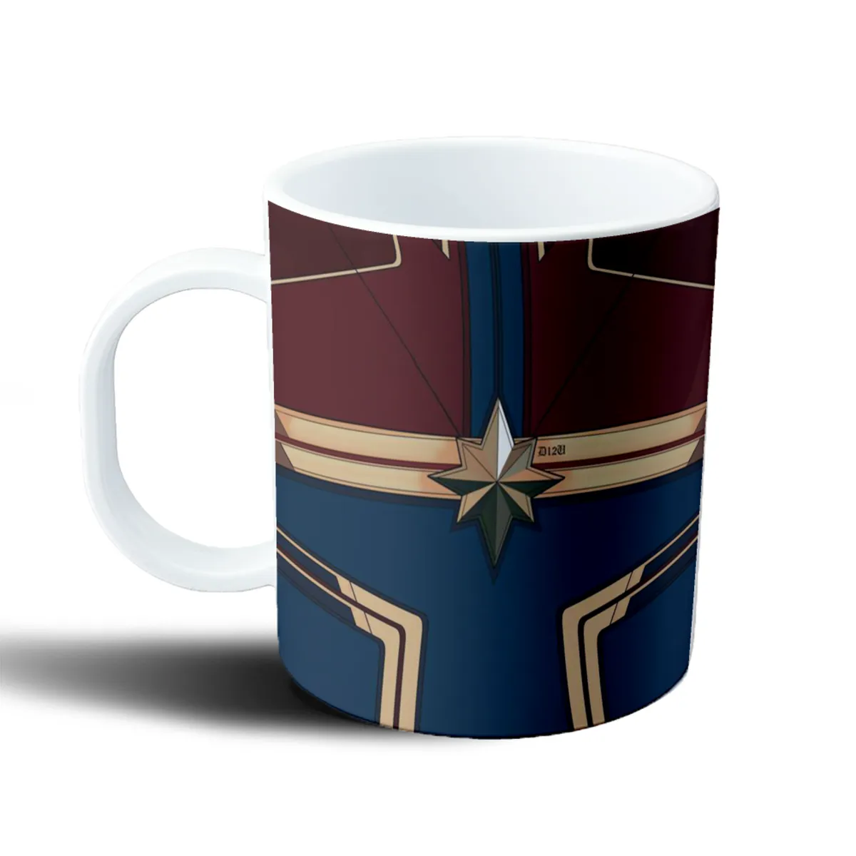 Taza de Plástico Capitana Marvel Traje Estrella - vista 2