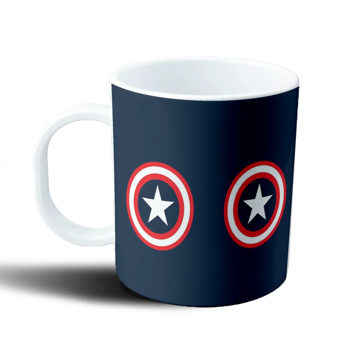 Taza de Plástico Capitán América Escudo - vista 2