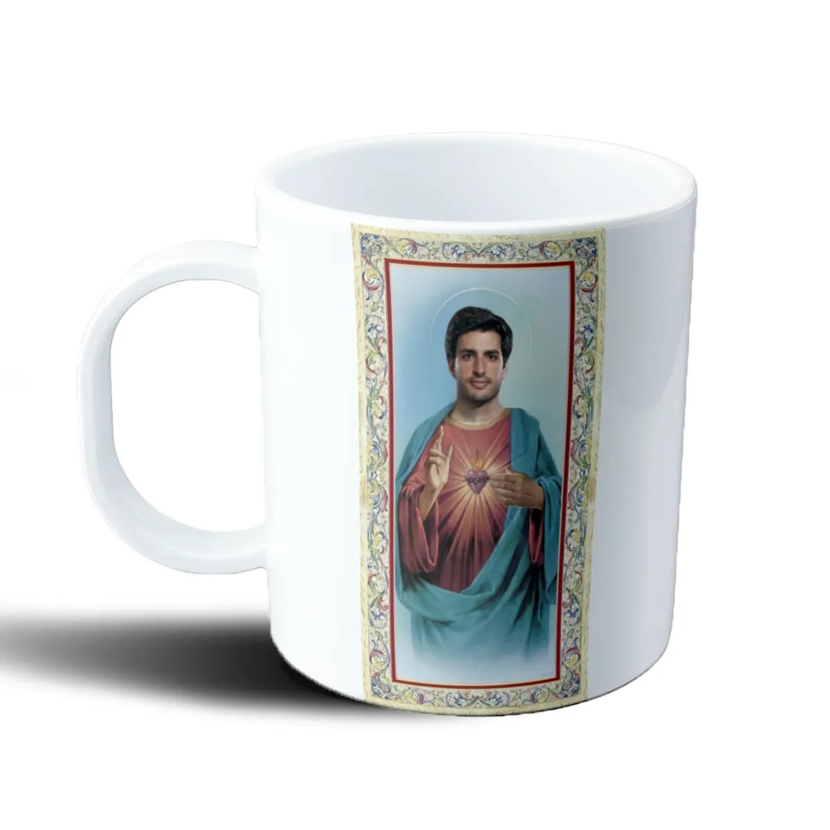 Taza de Plástico Carlos Sainz Sagrado Corazón - vista 2