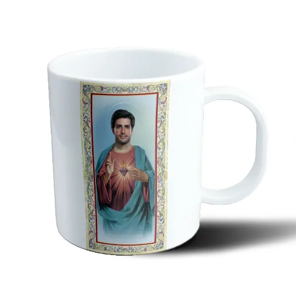 Taza de Plástico Carlos Sainz Sagrado Corazón