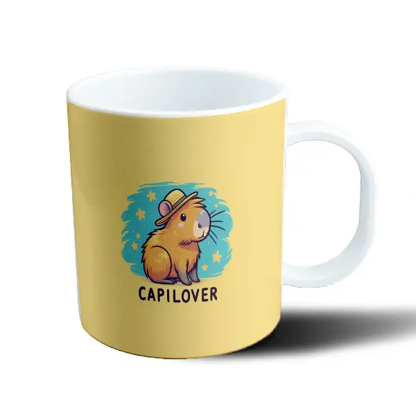 Taza de Plástico Capilover Carpincho con Sombrero