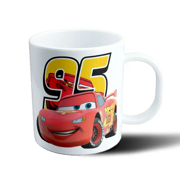 Taza de Plástico Cars Rayo McQueen 95