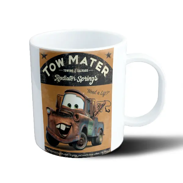 Taza de Plástico Cars Tow Mater Radiator Springs