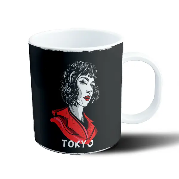 Taza de Plástico La Casa de Papel Tokio
