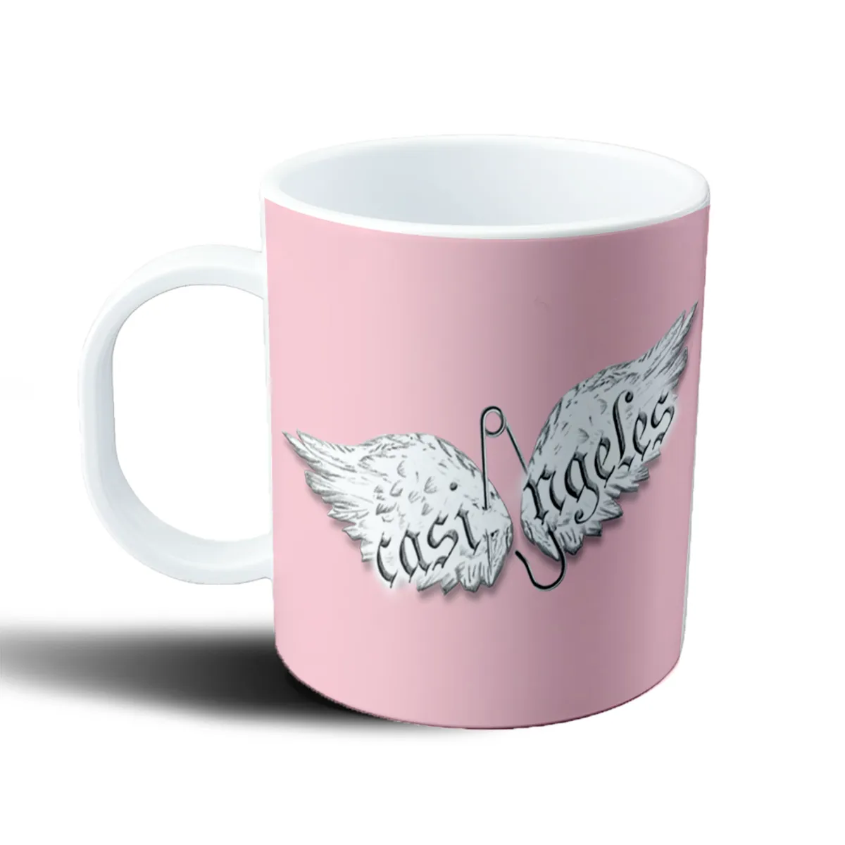 Taza de Plástico Casi Angeles Alas y Broche - vista 2