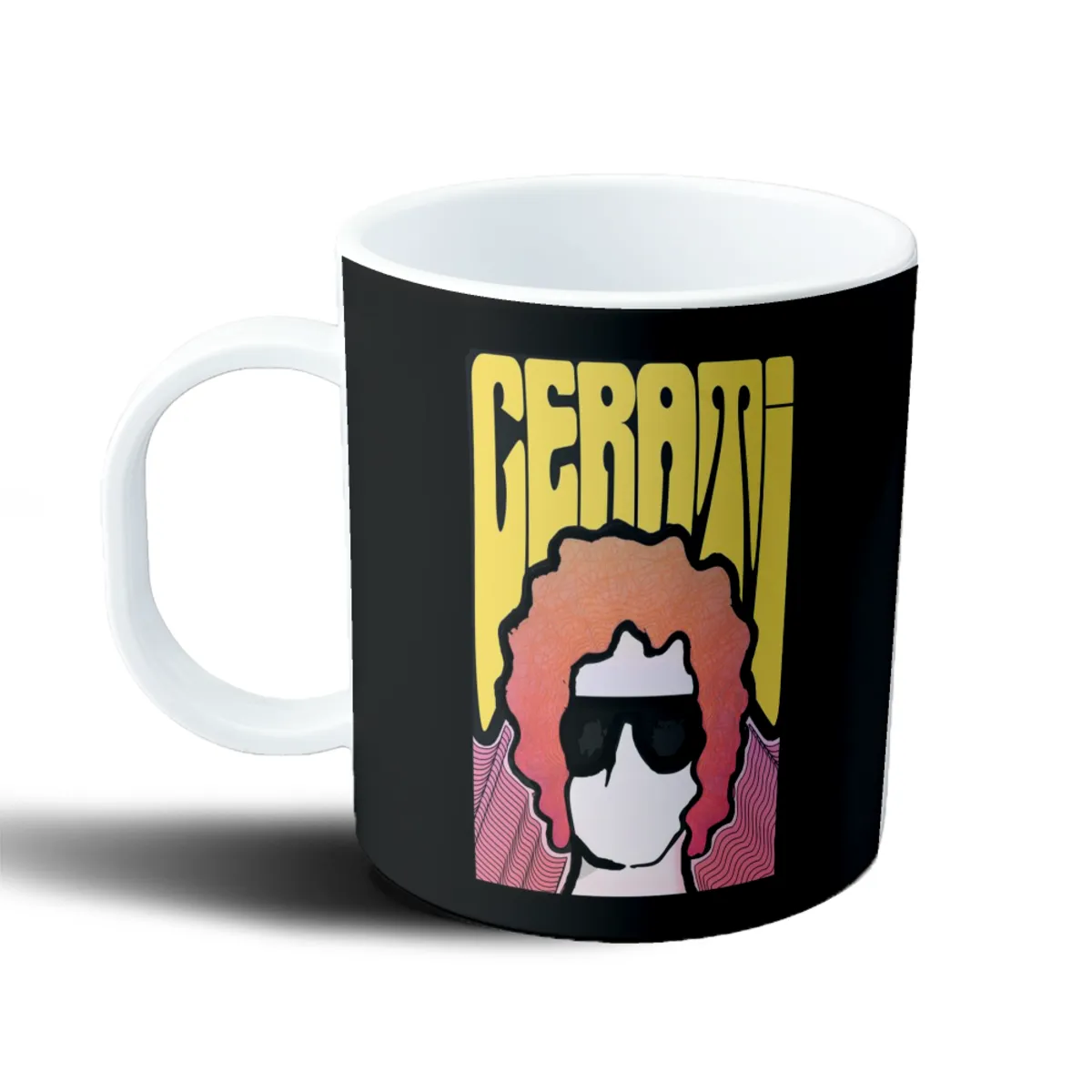 Taza de Plástico Gustavo Cerati Retrato Pop - vista 2