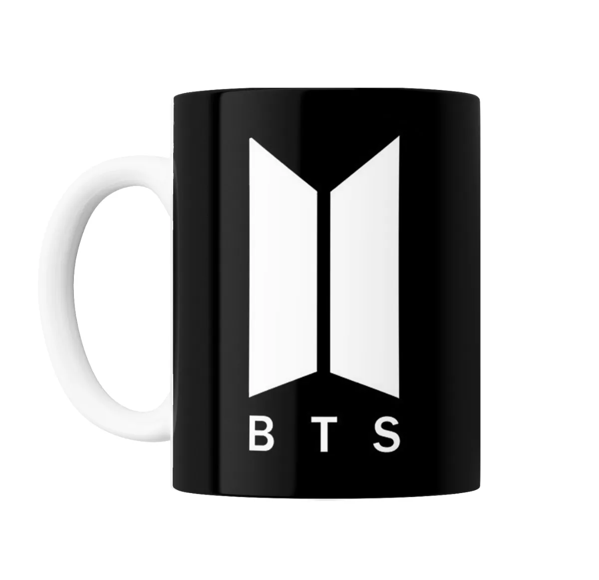 Taza de Cerámica BTS Logo Negro - vista 2