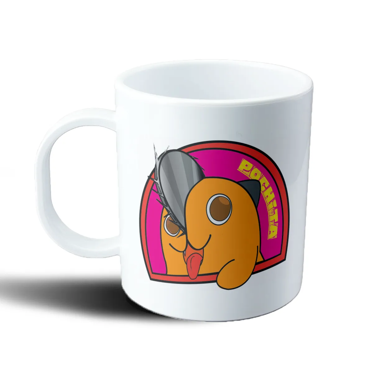 Taza de Plástico Chainsaw Man Pochita Lentes - vista 2