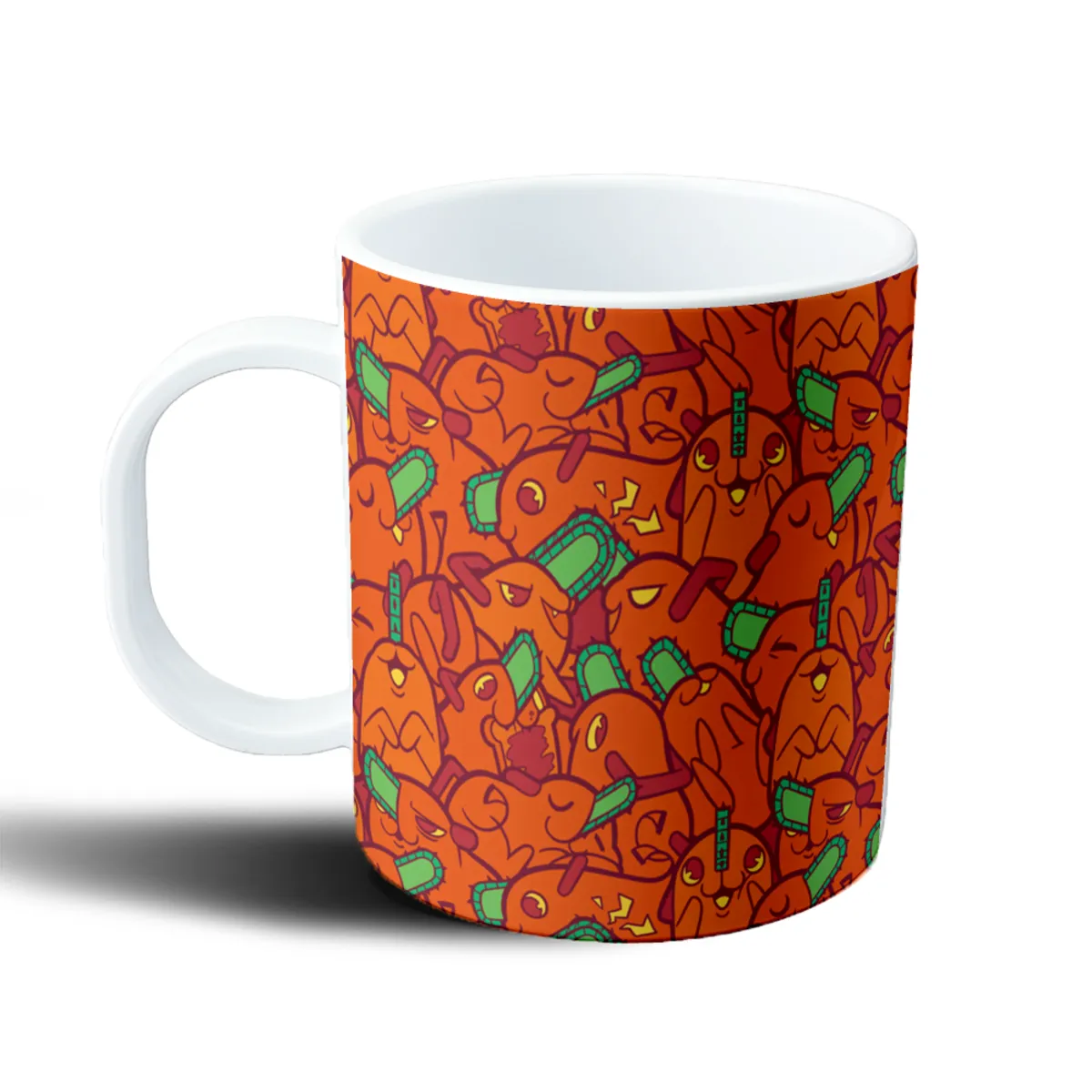 Taza de Plástico Chainsaw Man Pochita Patrón - vista 2