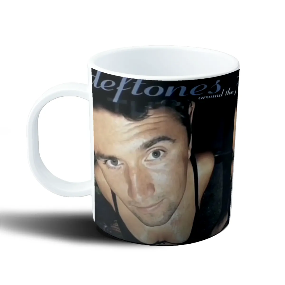 Taza de Plástico Charlie Kirk Meme Deftones - vista 2