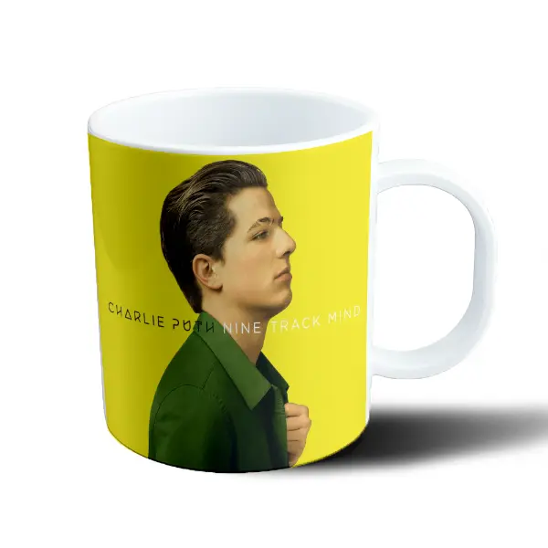 Taza de Plástico Charlie Puth Nine Track Mind