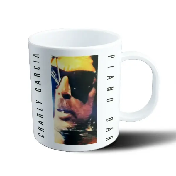 Taza de Plástico Charly García Piano Bar