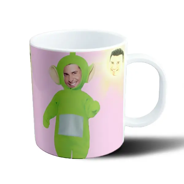 Taza de Plástico Chayanne Teletubbie