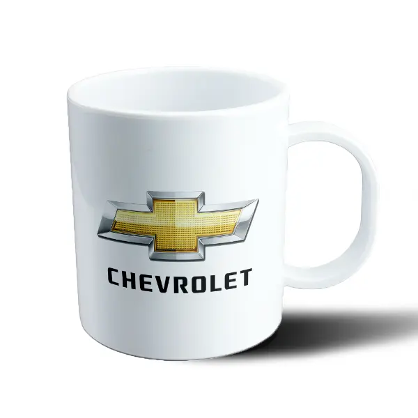 Taza de Plástico Chevrolet Logo con Texto