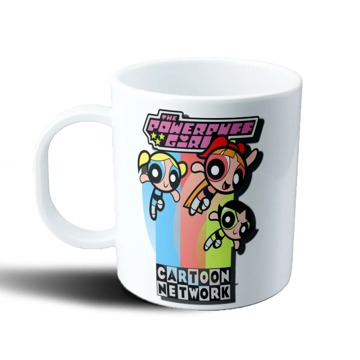 Taza de Plástico Chicas Superpoderosas Burbujas Bellota Floritas - vista 2