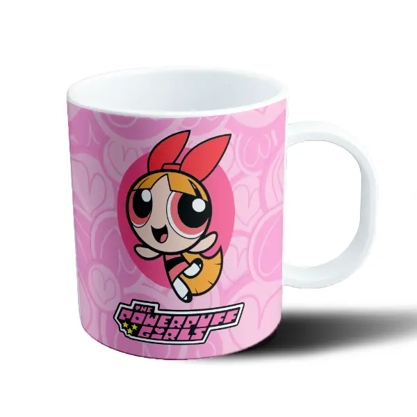 Taza de Plástico Chicas Superpoderosas Burbuja