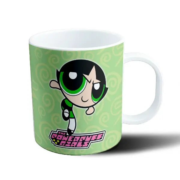 Taza de Plástico Chicas Superpoderosas Burbujita