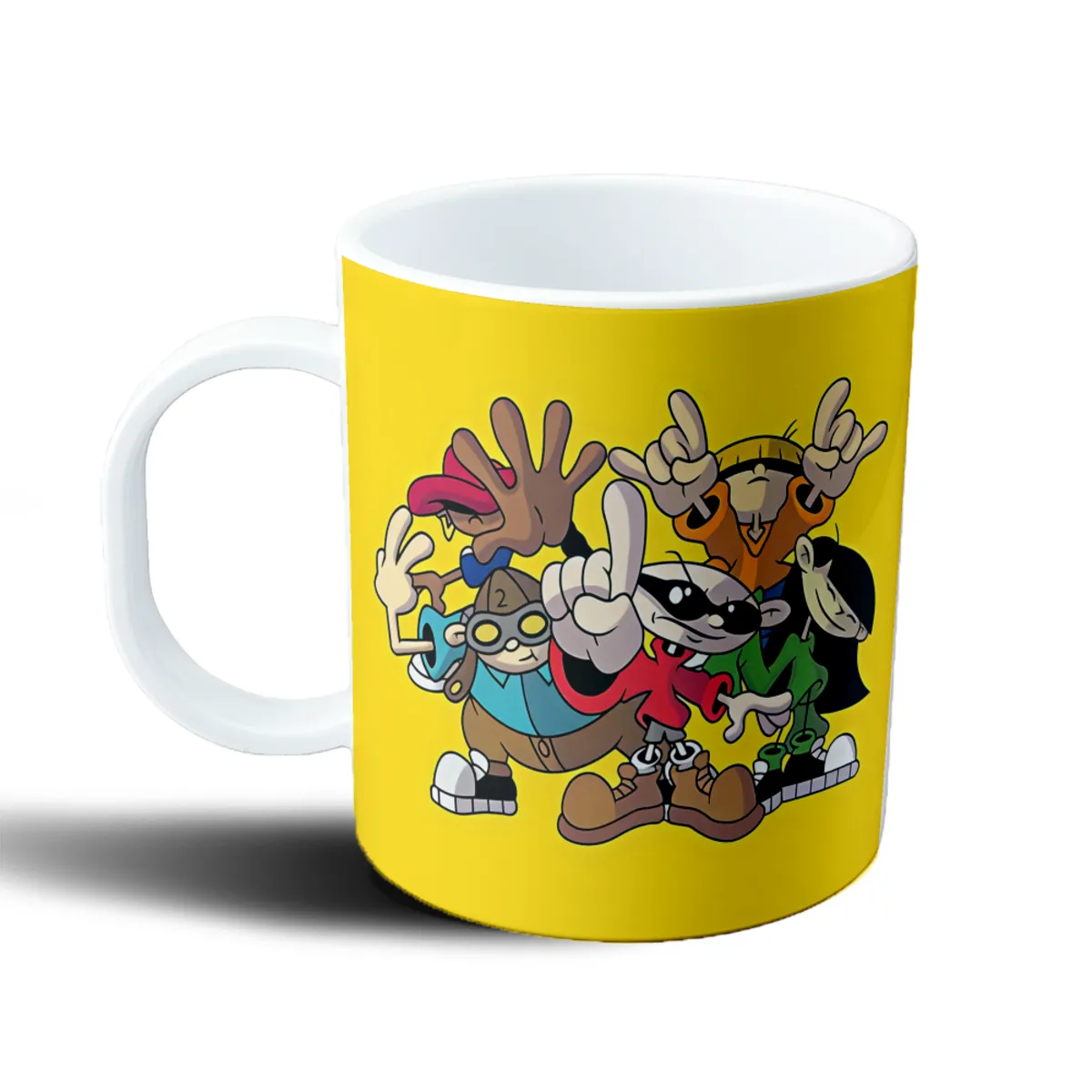 Taza de Plástico Chicos del Barrio Personajes - vista 2