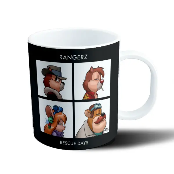 Taza de Plástico Chip y Dale Rangers Rescue Days