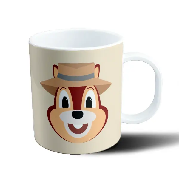 Taza de Plástico Chip y Dale Disney Ilustrado